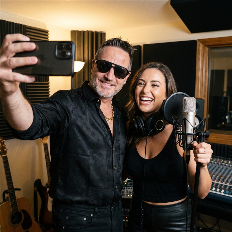 VIP Producer Ray J working with an artist